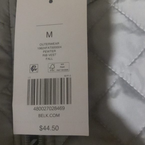 NWT Kim Rogers quilted vest - Picture 3 of 16